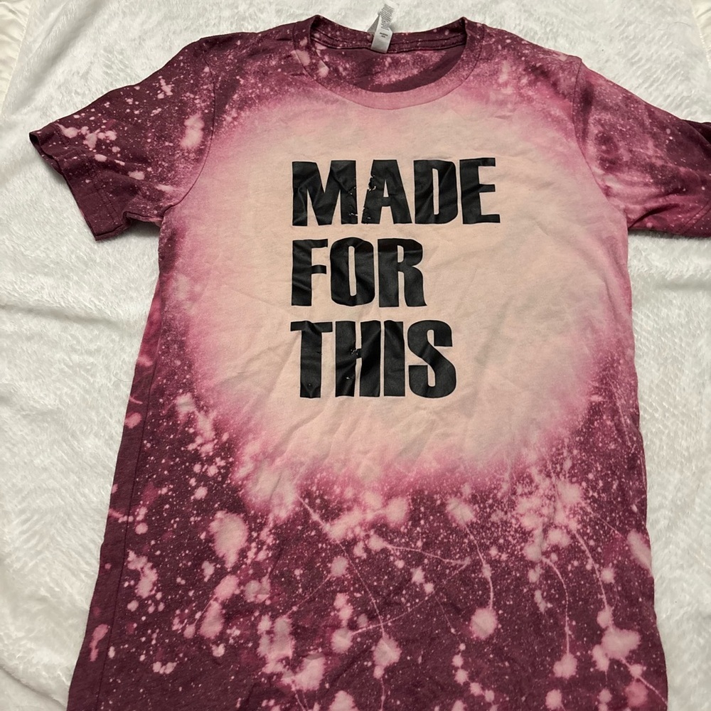 Bleached tee